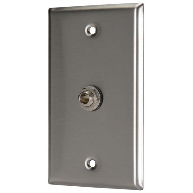 RapcoHorizon Pro Co WP1017 1/4" TRS Wallplate