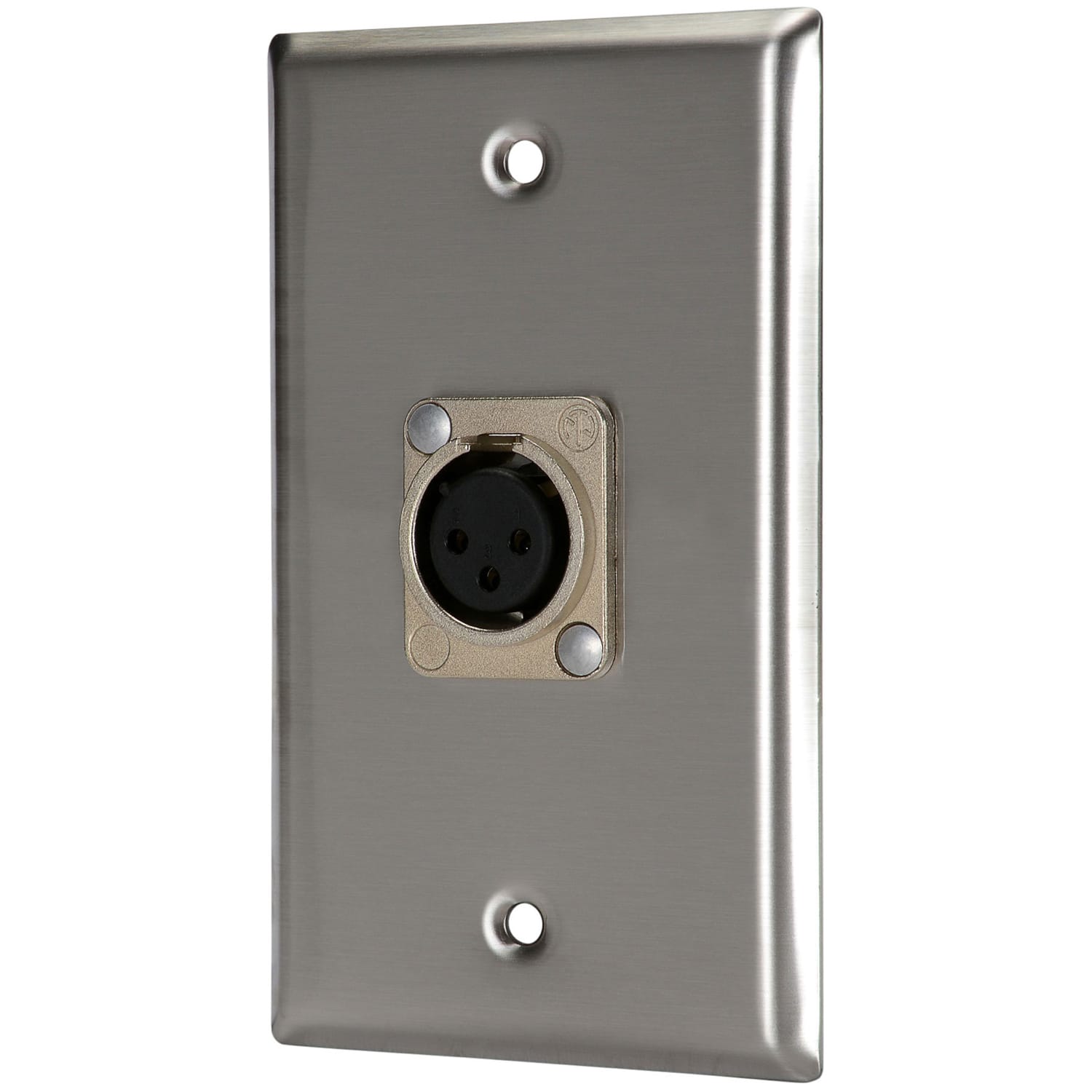 RapcoHorizon Pro Co WP1042 Latchless Female XLR Wallplate