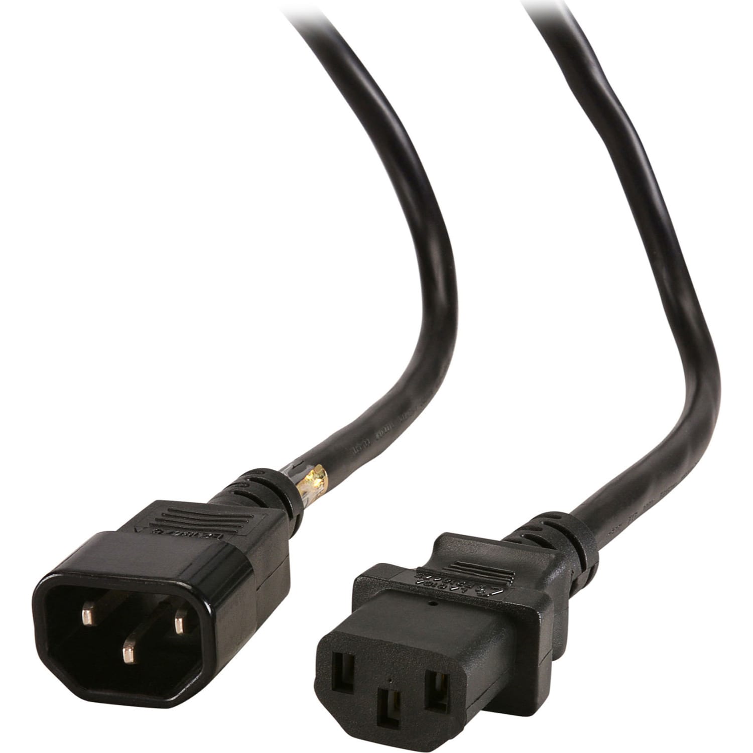 American DJ Accu-Cable ECCOM-10 Indoor-Outdoor IEC Extension Cord (10')