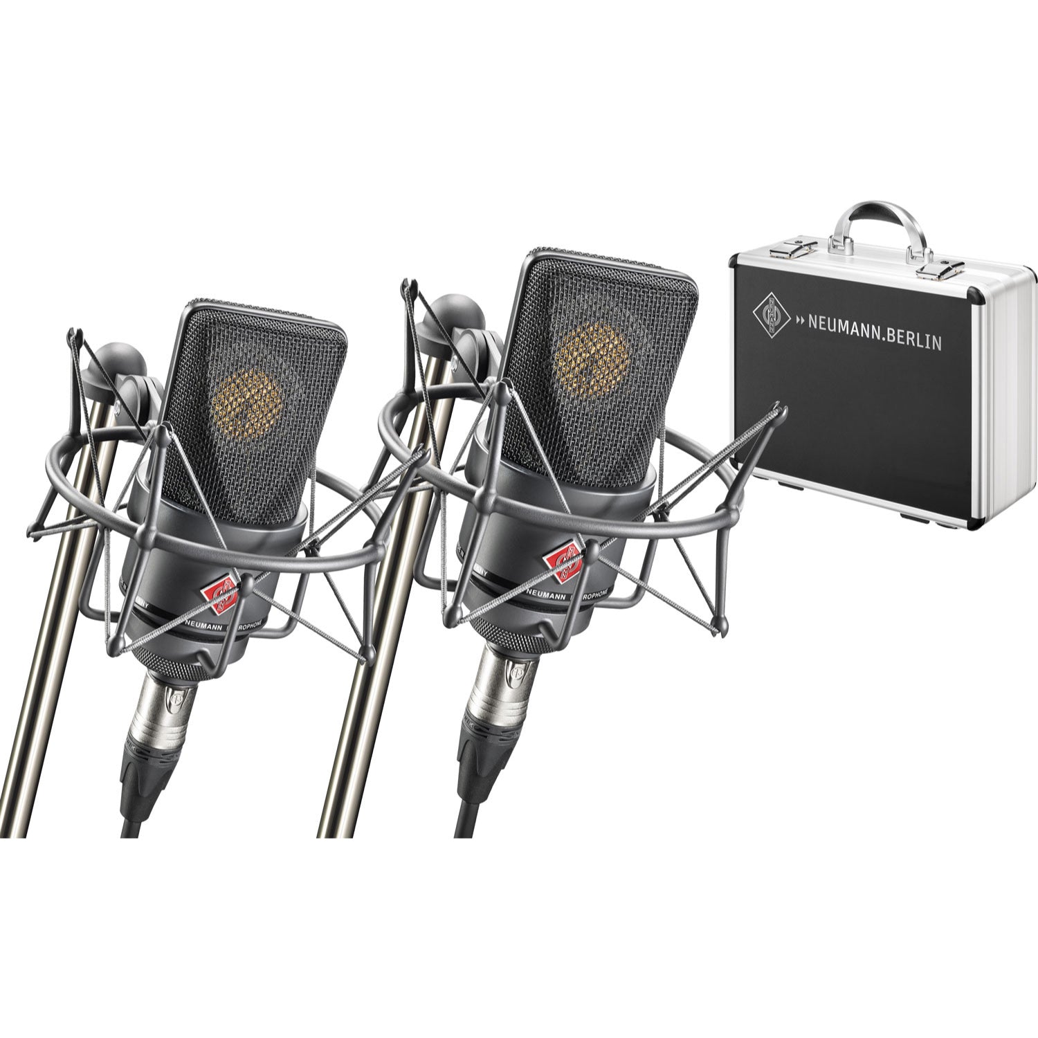 Neumann TLM 103 MT Anniversary Stereo Set Microphone Package (Black)