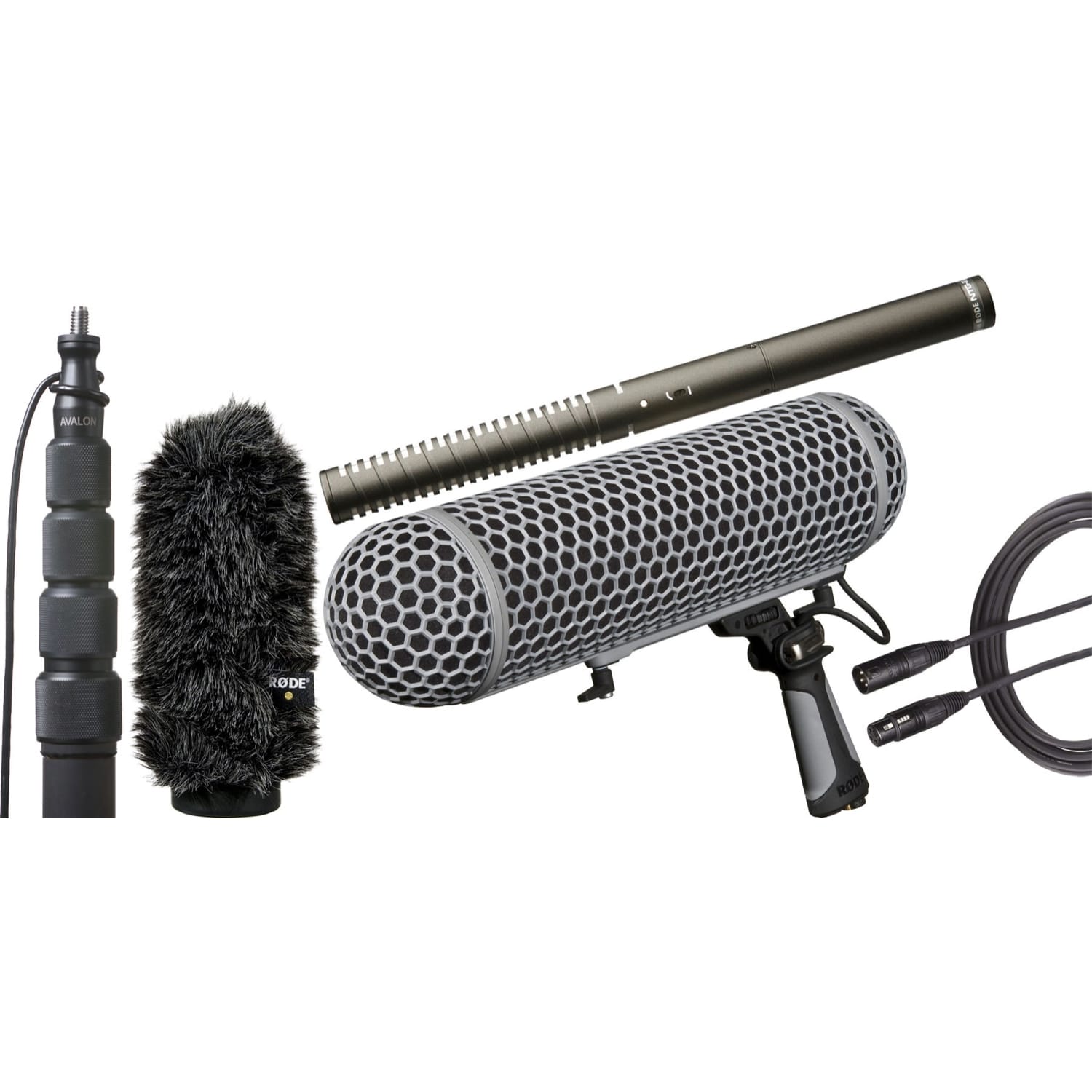 Rode NTG2 Dual-Power Shotgun Microphone (Ultimate Bundle)