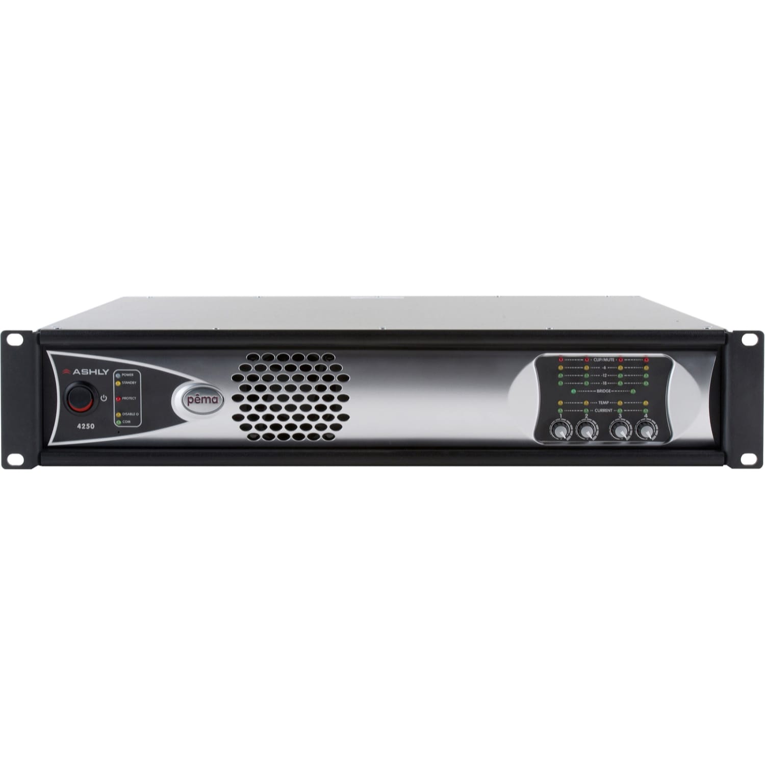 Ashly pema 4250 Network Power Amplifier with Protea DSP (4 x 250W @ 4 Ohms)