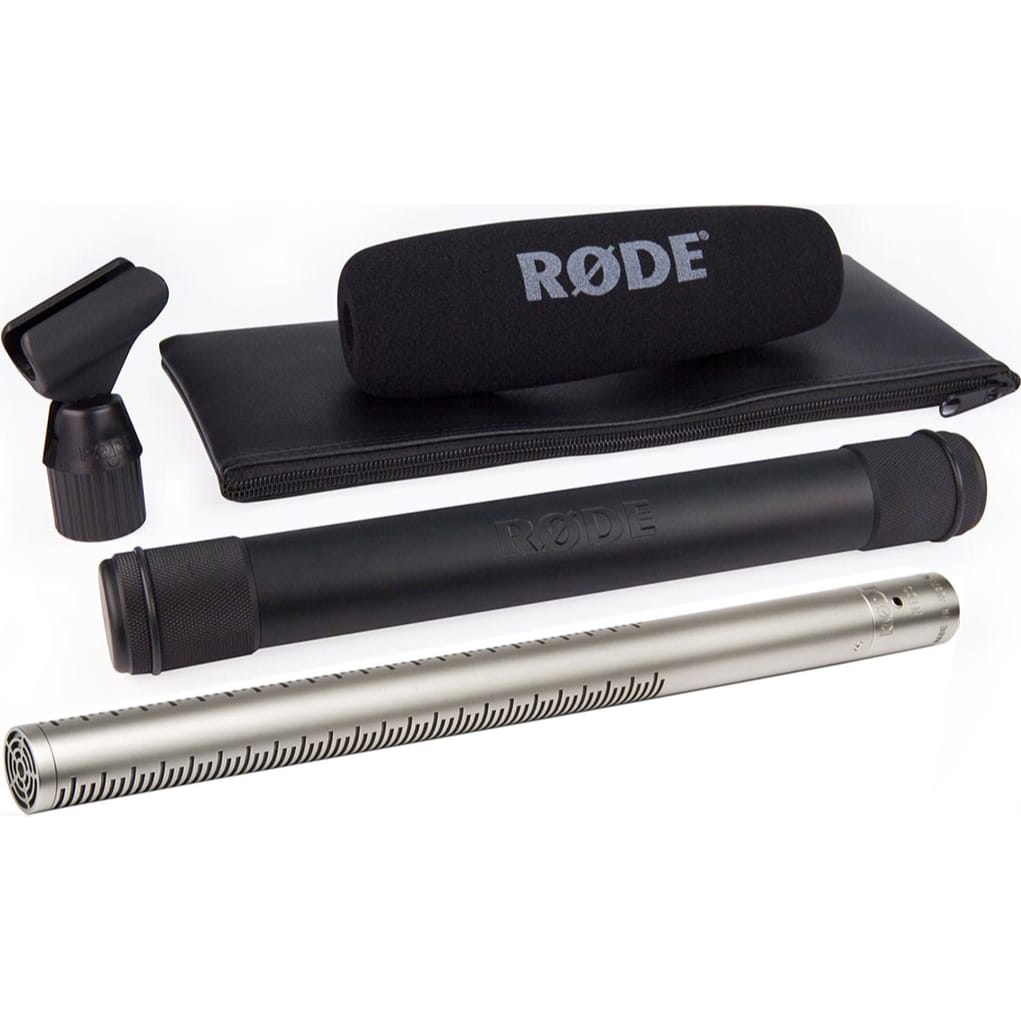 Rode NTG3 Moisture-Resistant Broadcast Shotgun Microphone (Satin Nickel)