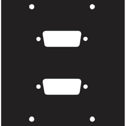 Middle Atlantic UCP-2DB15 UCP Panel for Two DB15