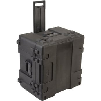 SKB 3R2423-17B-CW Roto-Molded Mil-Standard Waterproof Utility Case with Wheels (Cubed Foam)