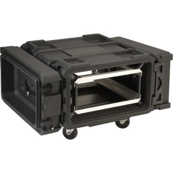 SKB 3SKB-R904U24 Roto-Molded Shockmount Rack Case (4U, 24" Deep)