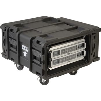 SKB 3SKB-R904U24 Roto-Molded Shockmount Rack Case (4U, 24" Deep)