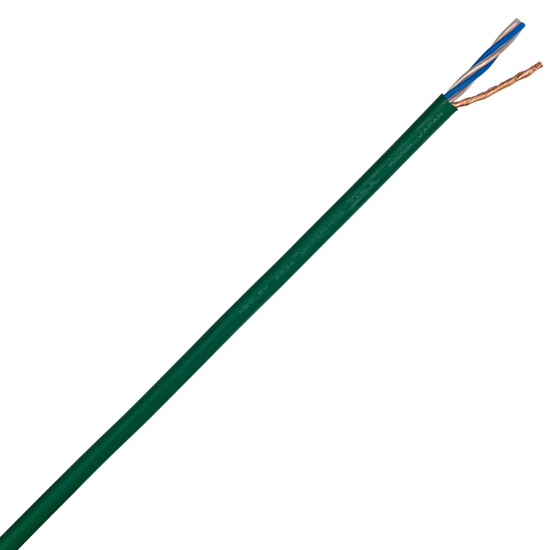 Mogami W2534 Neglex Quad Microphone Cable (Green, By the Foot)