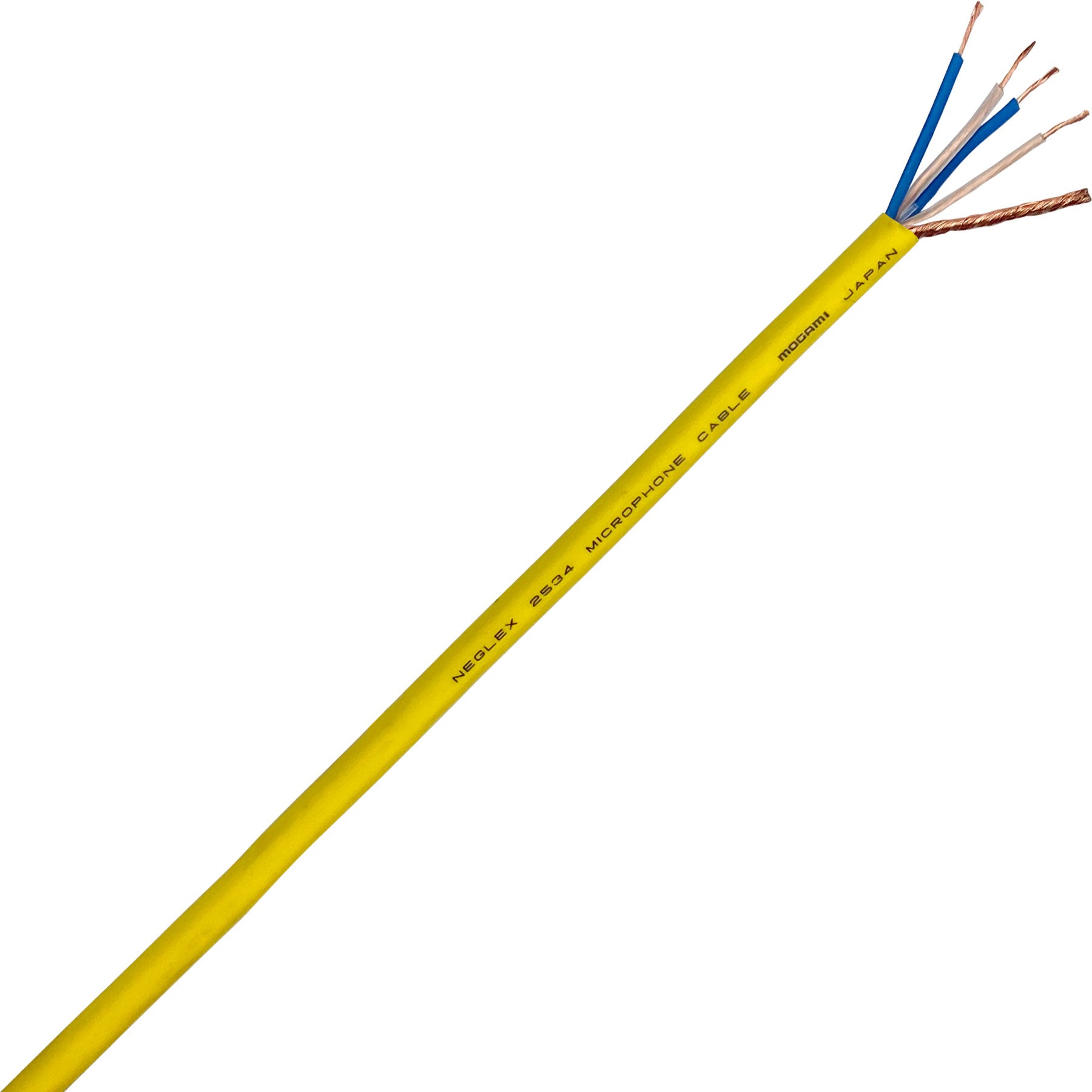 Mogami W2534 Neglex Quad Microphone Cable (Yellow, By the Foot)