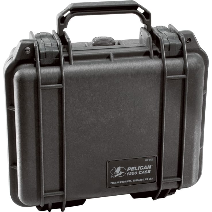 Pelican 1200 Protector Case with Foam (Black)