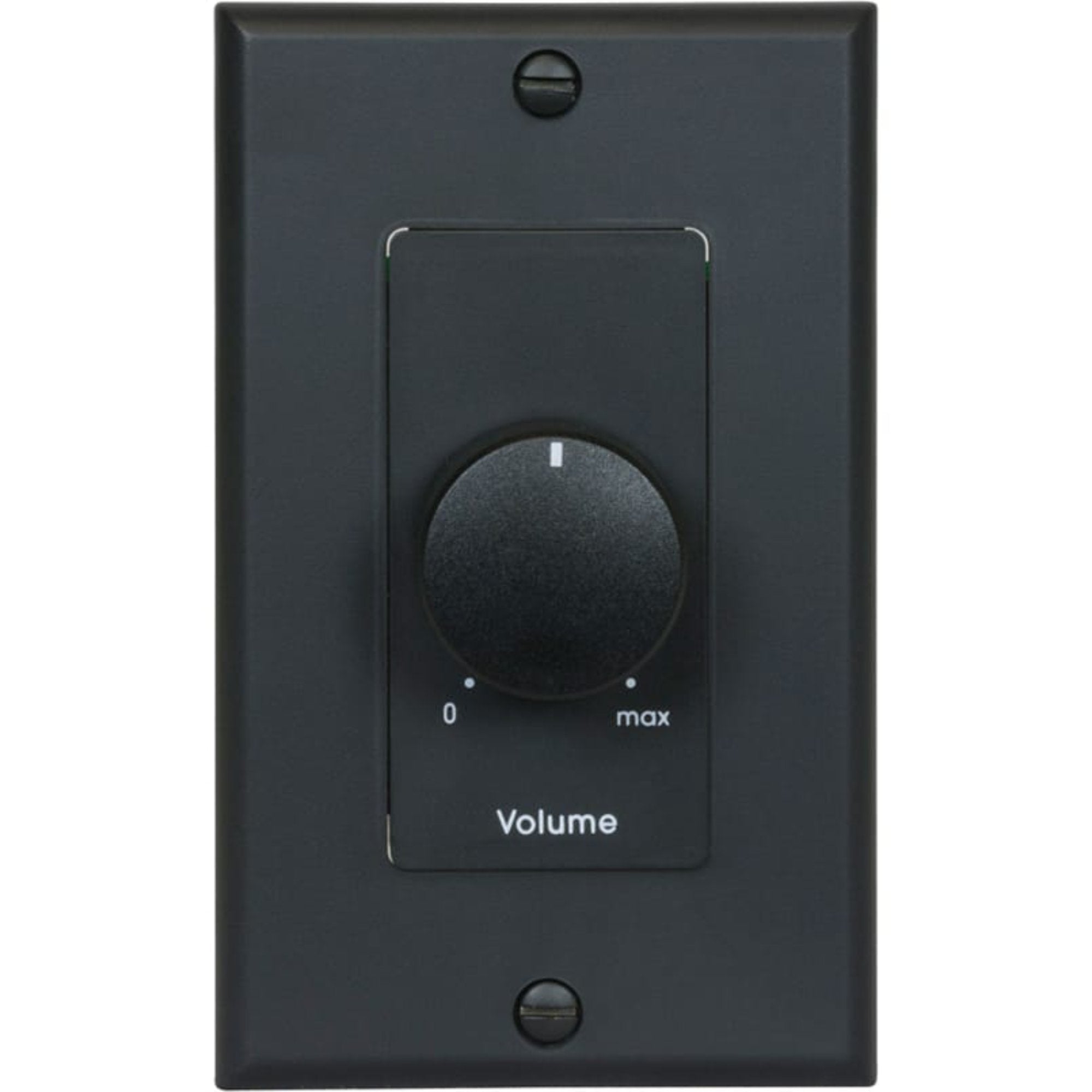 Lowell 25LVC-DB Single Gang 25W Volume Attenuator (Decora Black)