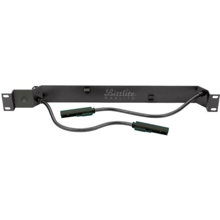 Littlite RL-10-DA-LED Raklite Rackmount Dual LED 12" Gooseneck Lamps without Power Supply