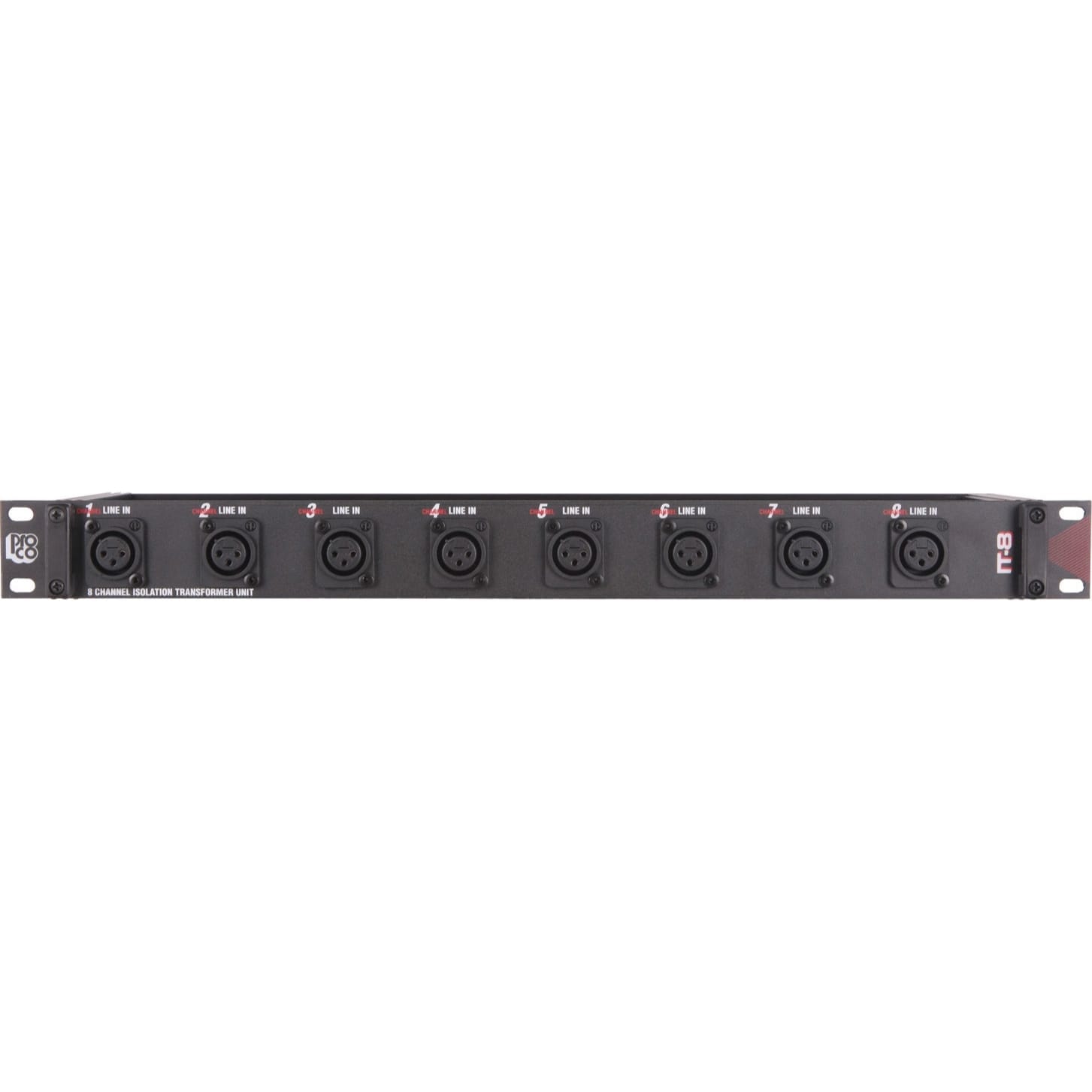 RapcoHorizon Pro Co IT8A 8 Channel Isolation Transformer Unit