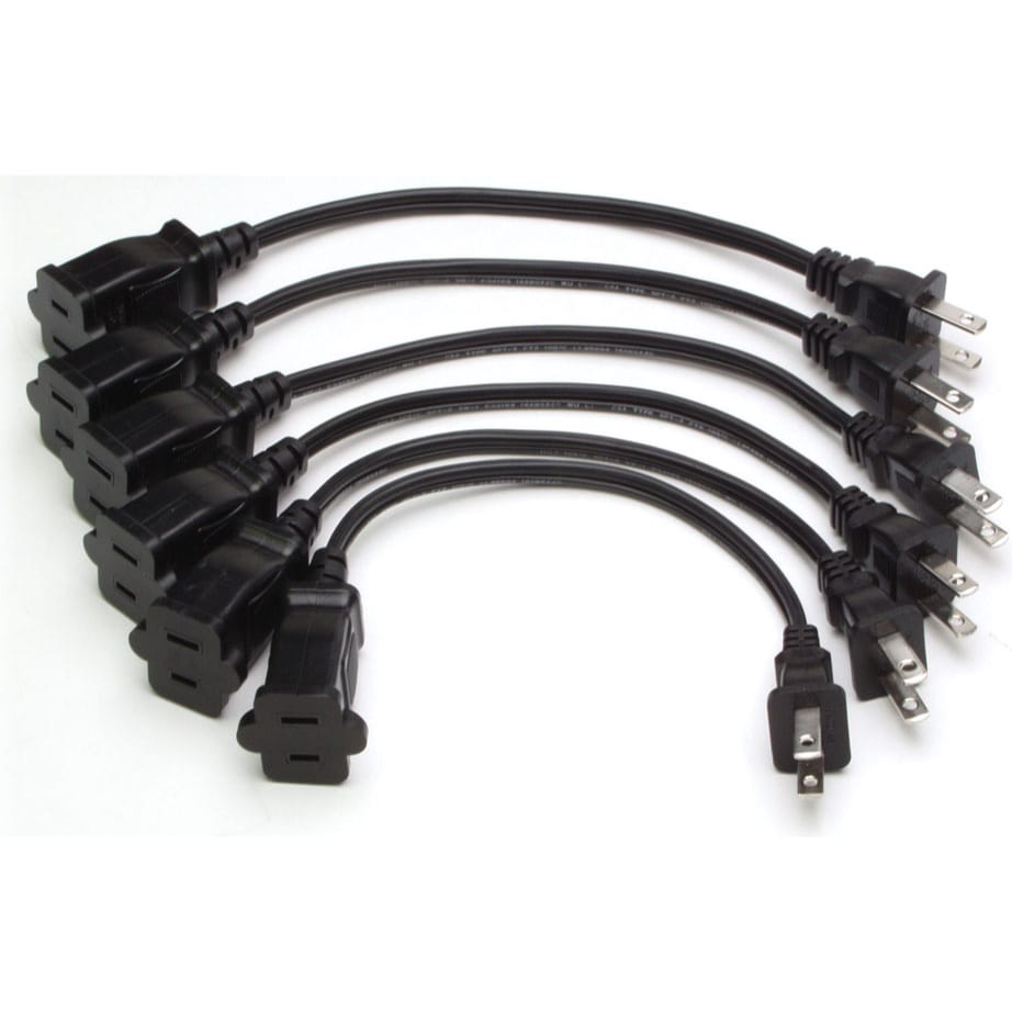 RDL EC-6 AC Power Extension Cord (6 Pack)