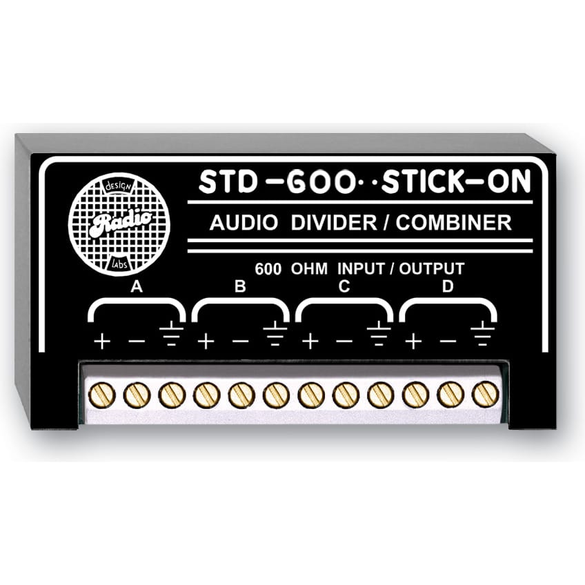 RDL STD-600 Passive Audio Divider/Combiner 600 Ohm