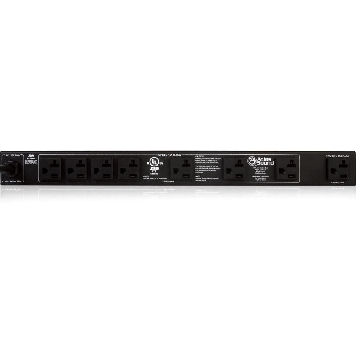 AtlasIED AP-S20 Power Conditioner (20 Amp)