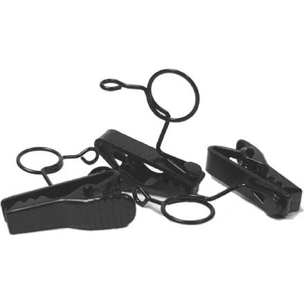 WindTech TC-3 Lavalier / Lapel Microphone Tie Clip (3 Pack)