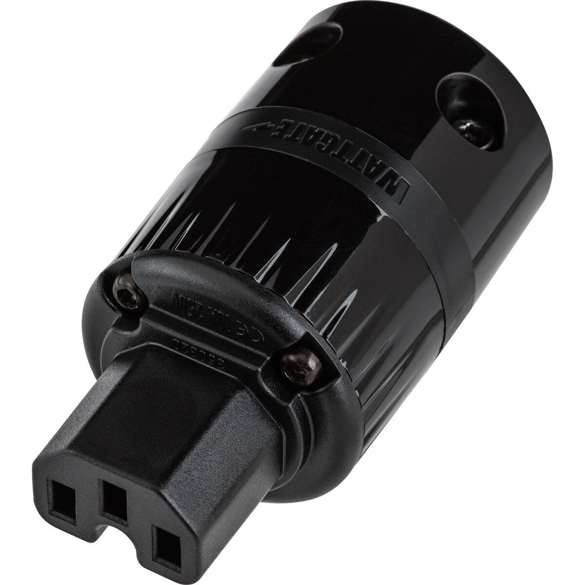 Wattgate 320 evo IEC AC Power Connector (Glossy Black)