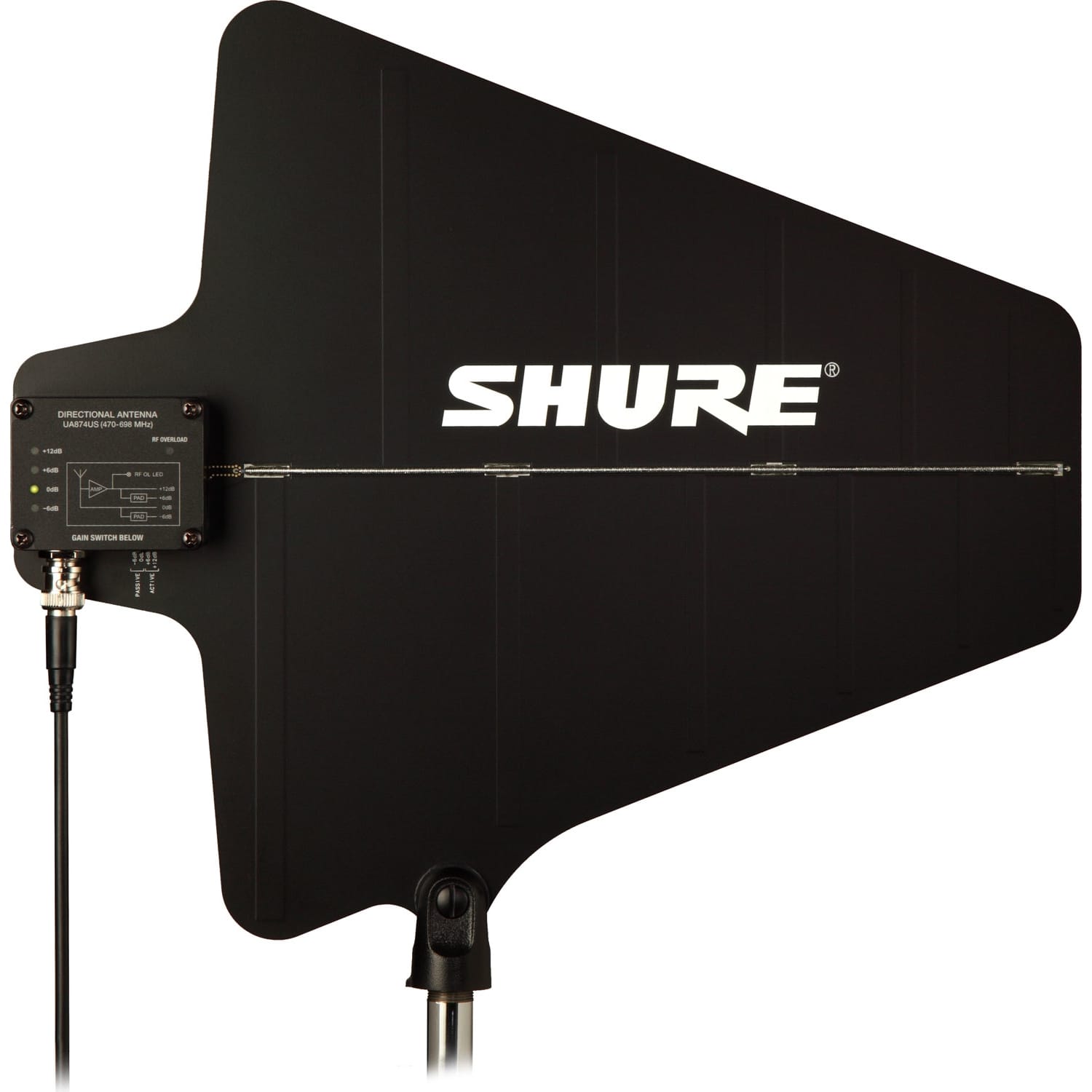 Shure UA874US Active Directional Antenna (470-698 MHz)