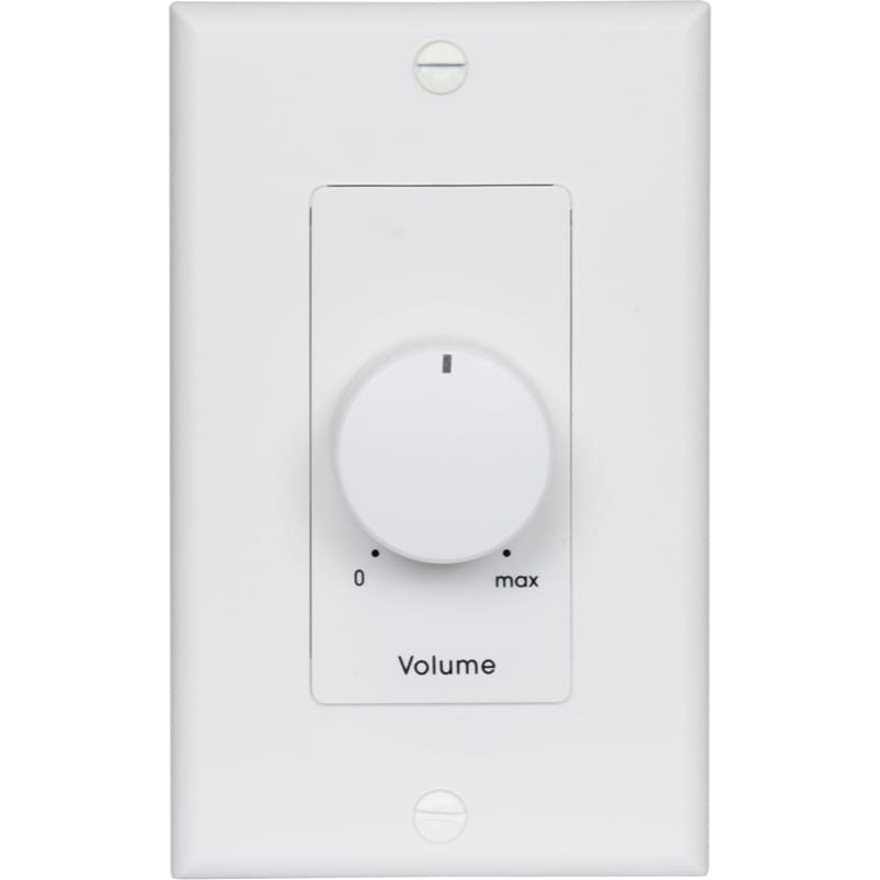 Lowell 100LVC-DW Single Gang 100W Volume Attenuator (Decora White)