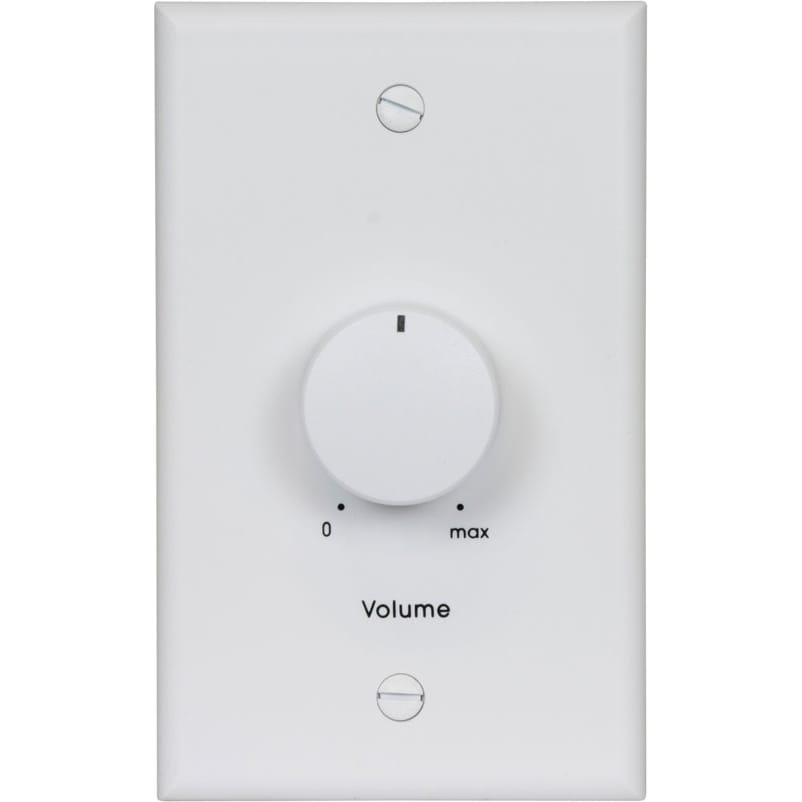 Lowell 25LVC-SW Single Gang 25W Volume Attenuator (Standard White)