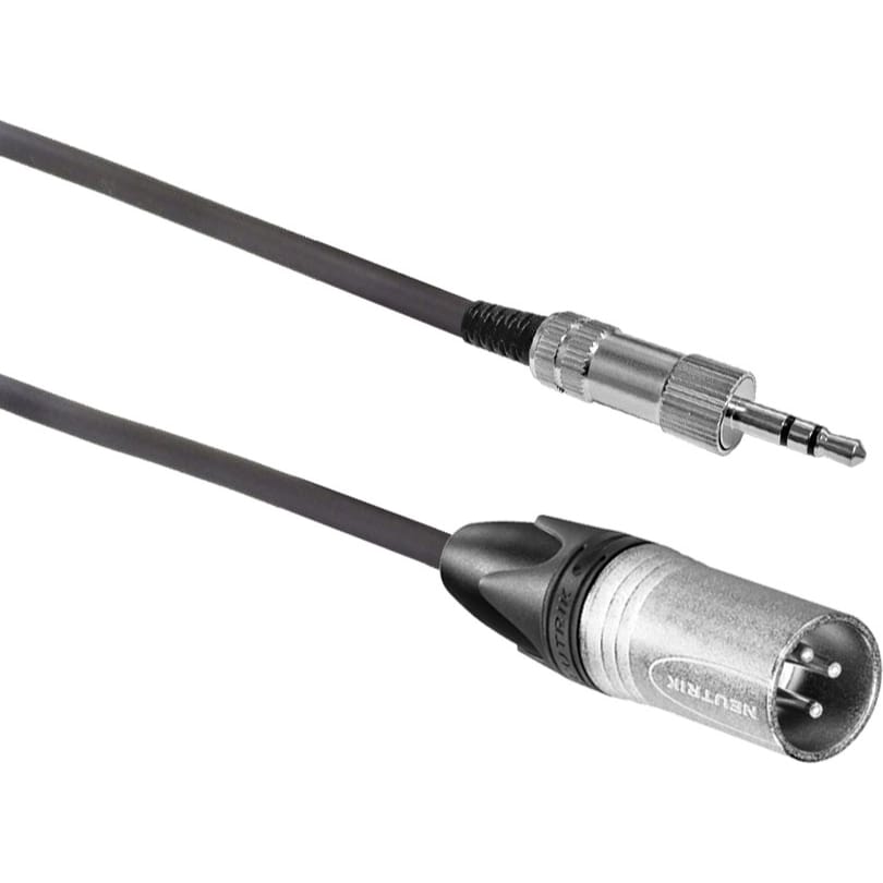 Performance Audio 1/8" TRS Stereo to Male XLR Cable (6')