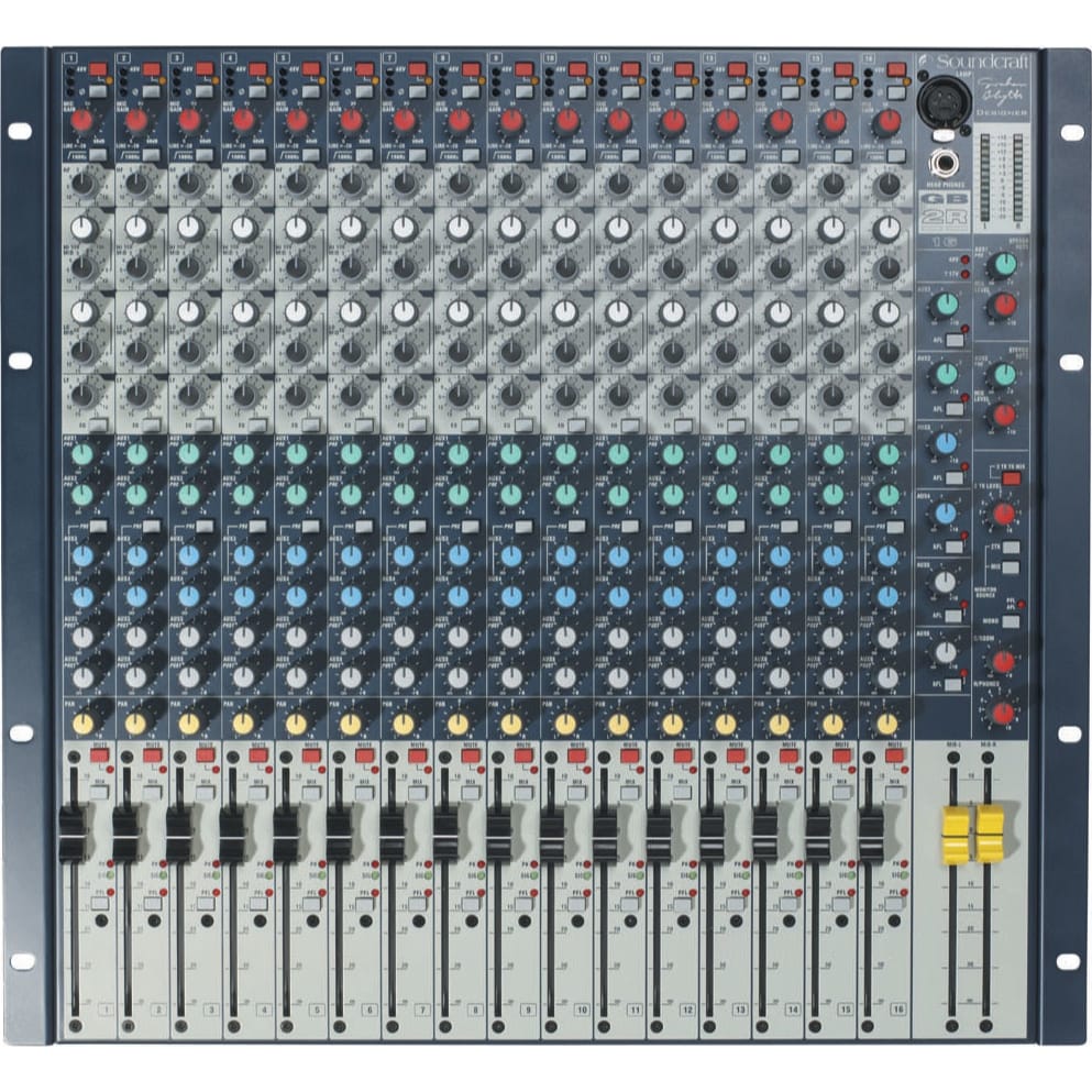 Soundcraft GB2R-16 16-Channel Rack-Mountable Audio Mixer