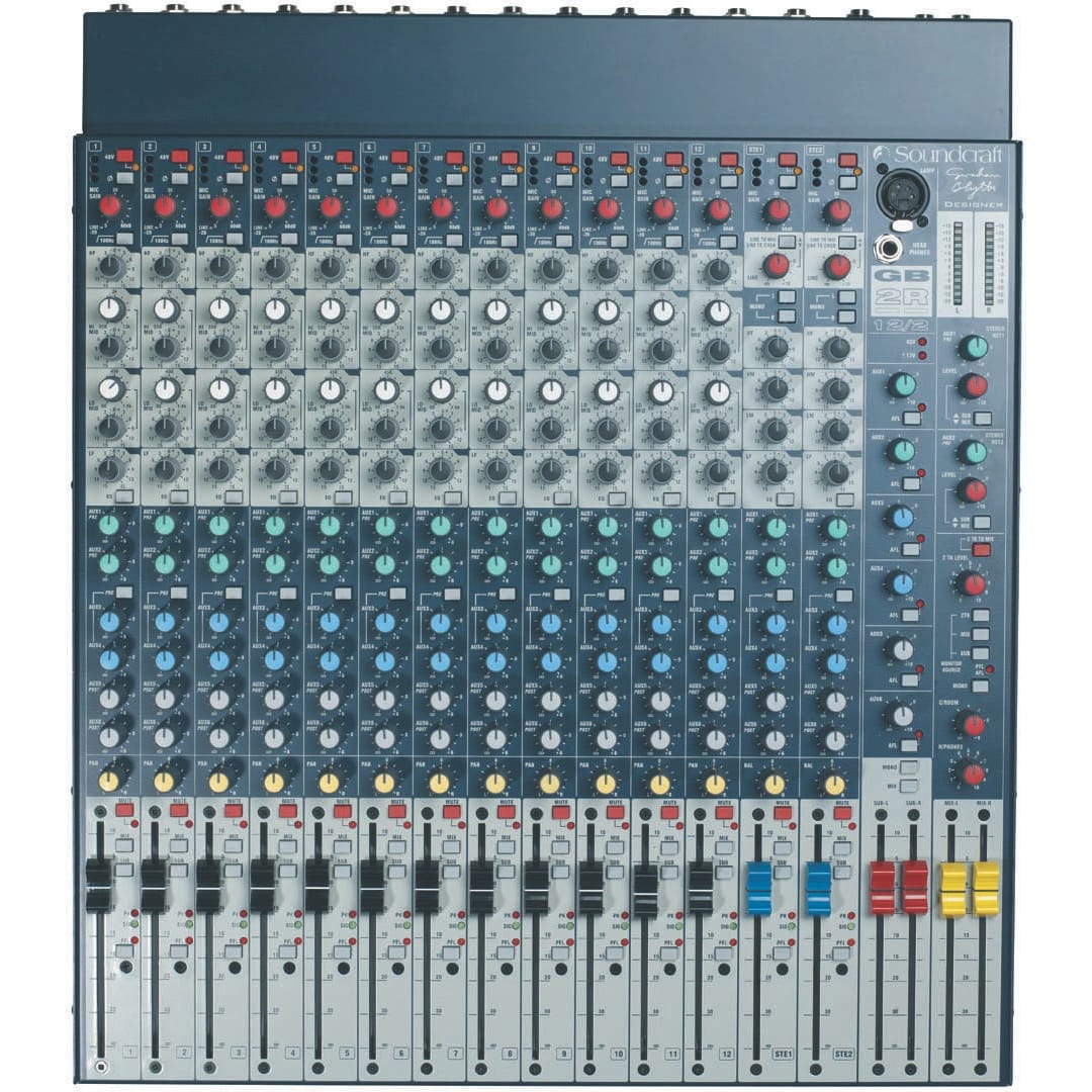 Soundcraft GB2R-12.2 12-Channel Rack-Mountable Audio Mixer