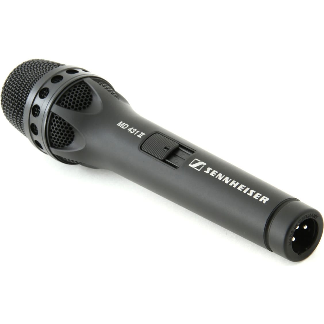 Sennheiser MD 431-II Handheld Supercardioid Dynamic Microphone with On/Off Switch