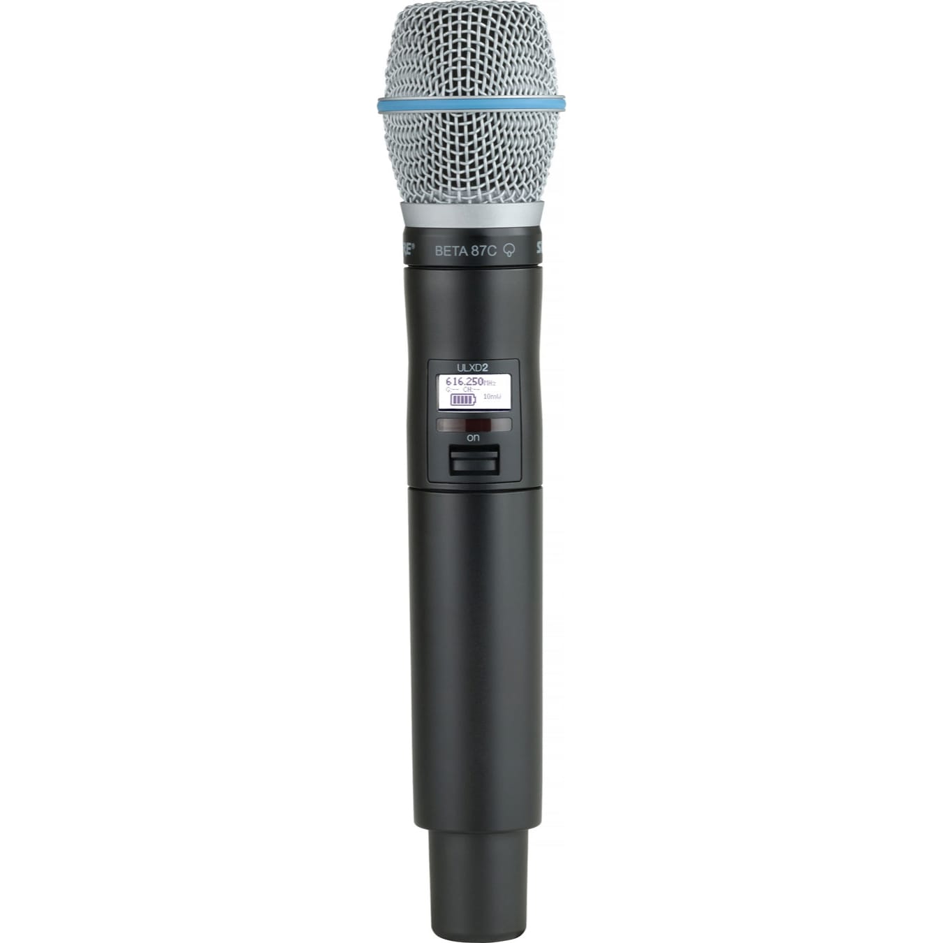 Shure ULXD2/B87C Handheld Wireless Transmitter with Beta 87C Capsule (G50: 470-534 MHz)