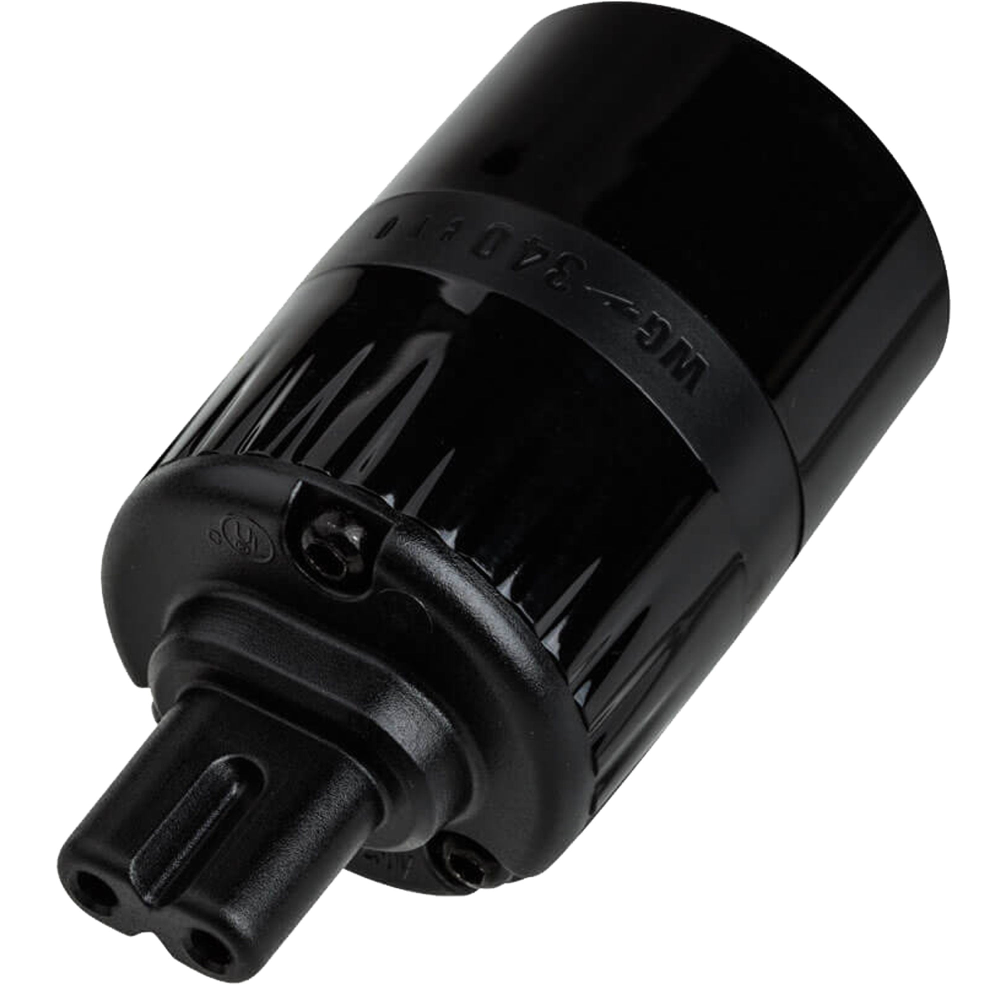 Wattgate 340 evo C7 AC Power Connector (Glossy Black)