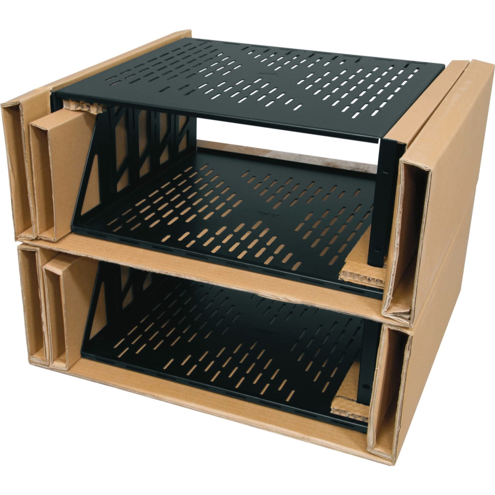 Middle Atlantic U3V-4 Vented Rack Shelf 3U (4 Pack)