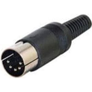 Whirlwind 5DINM DIN Switchcraft 5-Pin Male Inline Connector