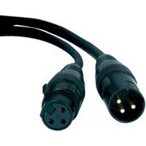 Whirlwind DMX3P50 DMX 3-Pin XLRF to XLRM Gold Contacts Cable (50')