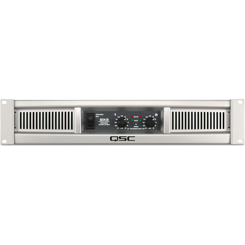 QSC GX3 Stereo Power Amplifier (300 Watts at 8 Ohms)