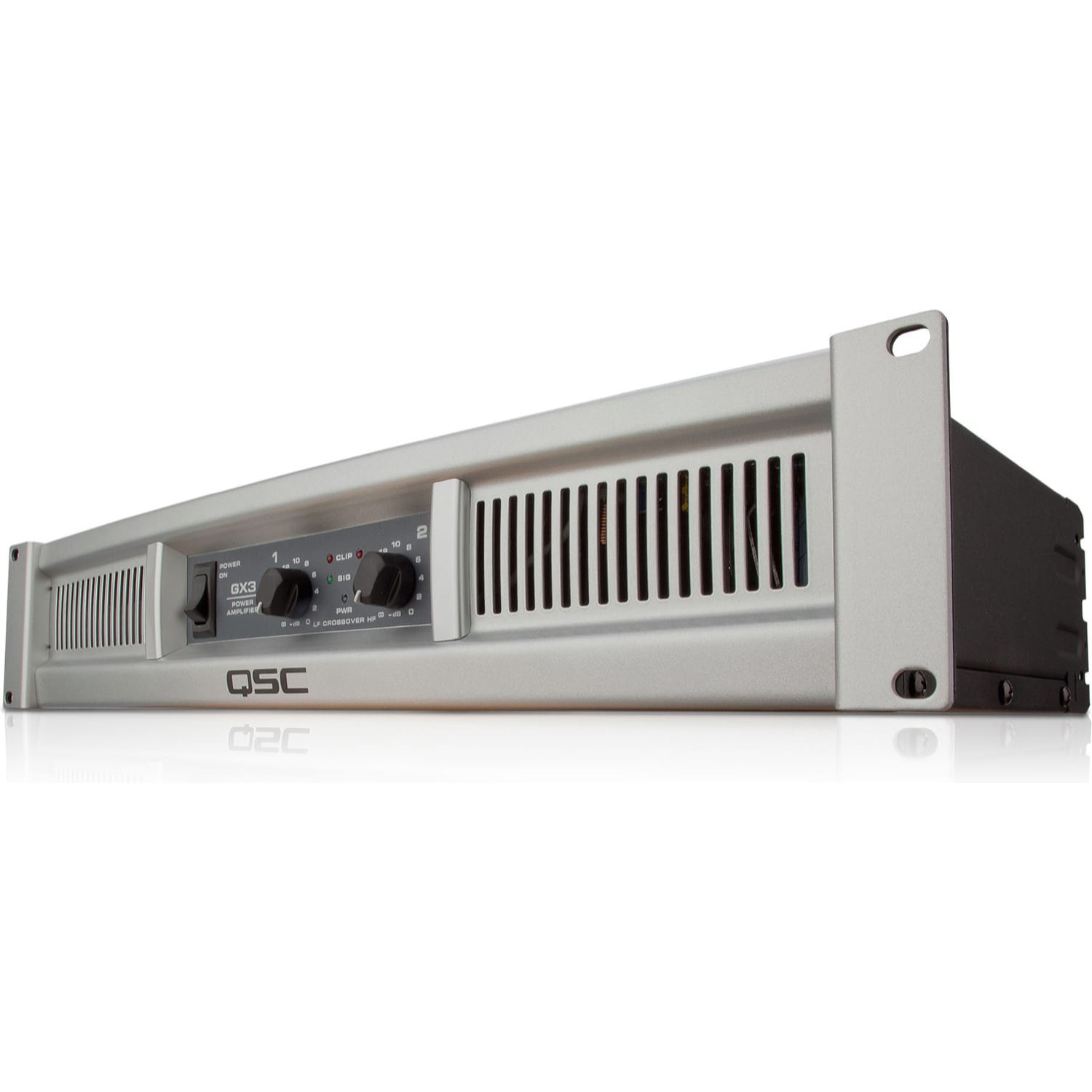 QSC GX3 Stereo Power Amplifier (300 Watts at 8 Ohms)