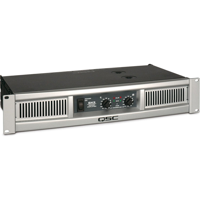 QSC GX3 Stereo Power Amplifier (300 Watts at 8 Ohms)