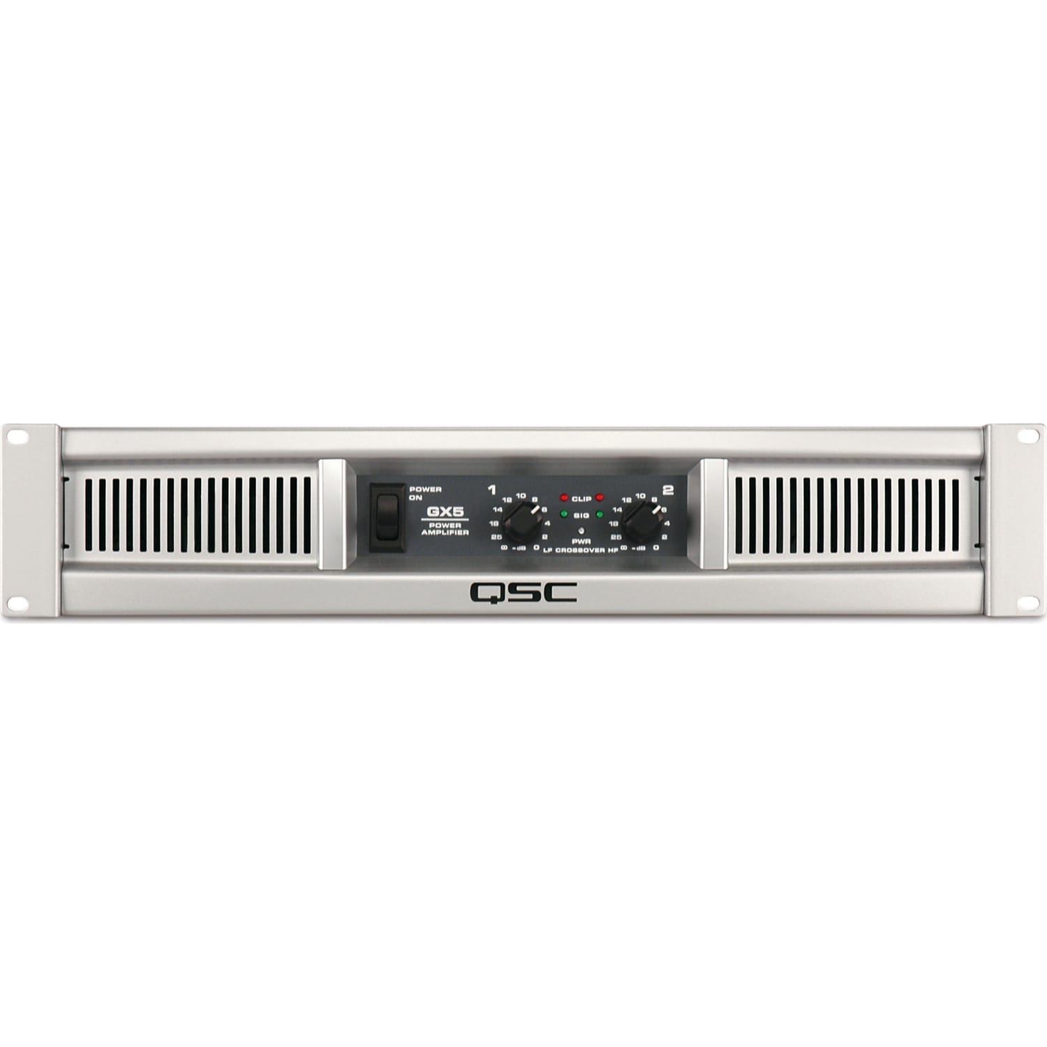 QSC GX5 Stereo Power Amplifier (500 Watts at 8 Ohms)