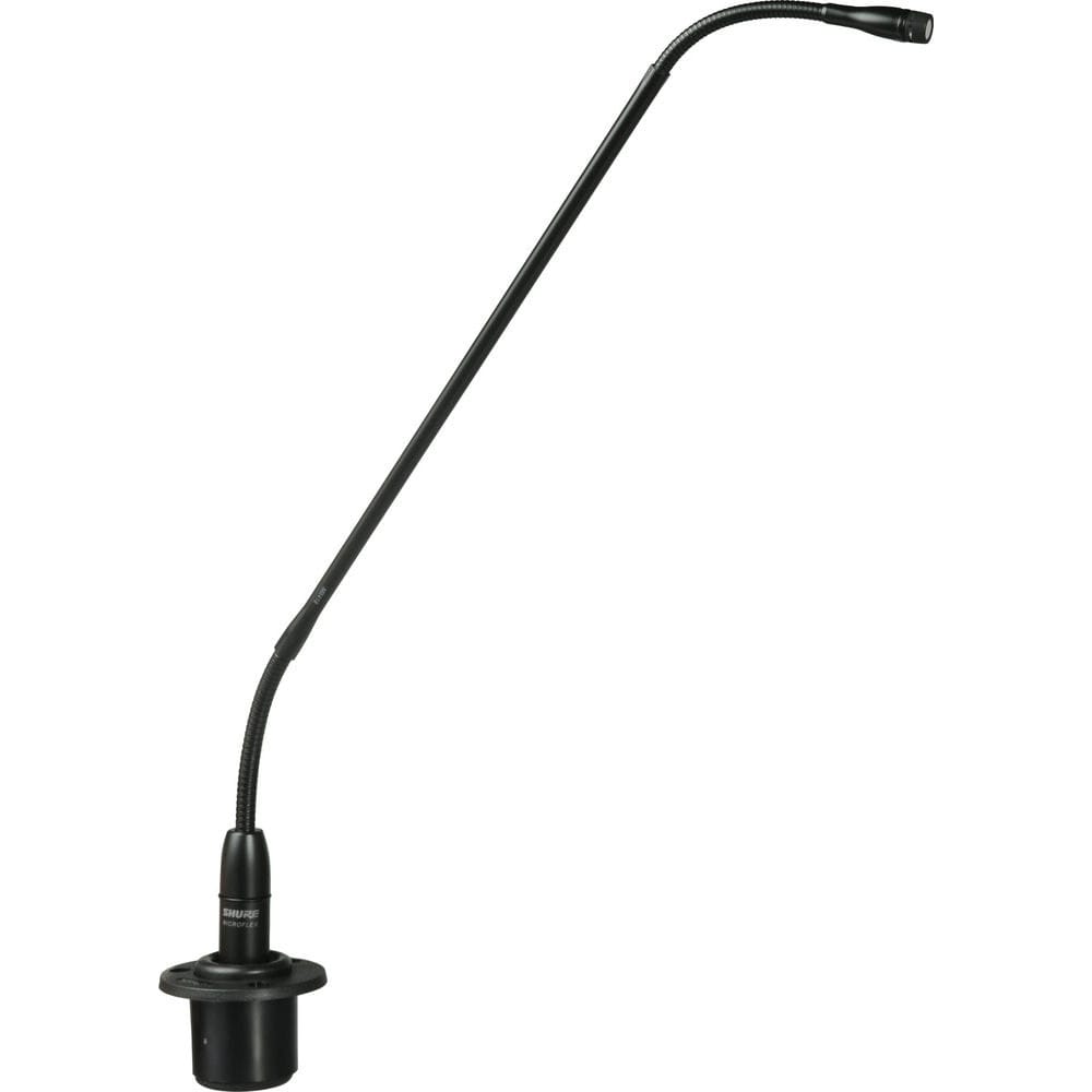 Shure MX418 18" Gooseneck Microphone with Surface Mount Preamp (Cardioid)