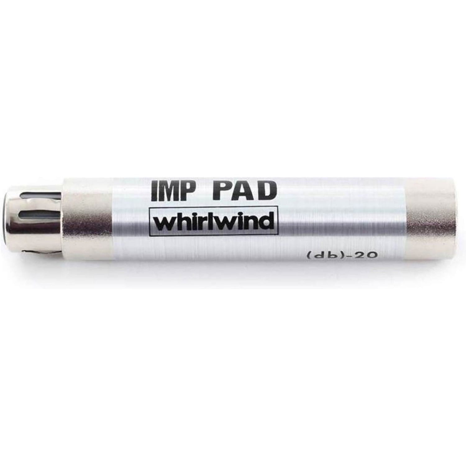 Whirlwind IMPAD20 In-Line XLR Transformer (20 dB)