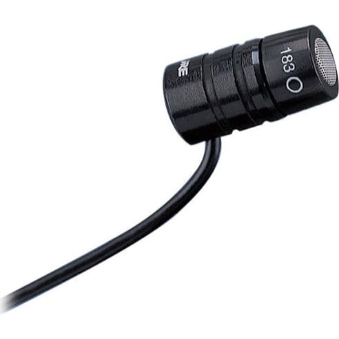 Shure MX183 Omnidirectional Lavalier Condenser Microphone