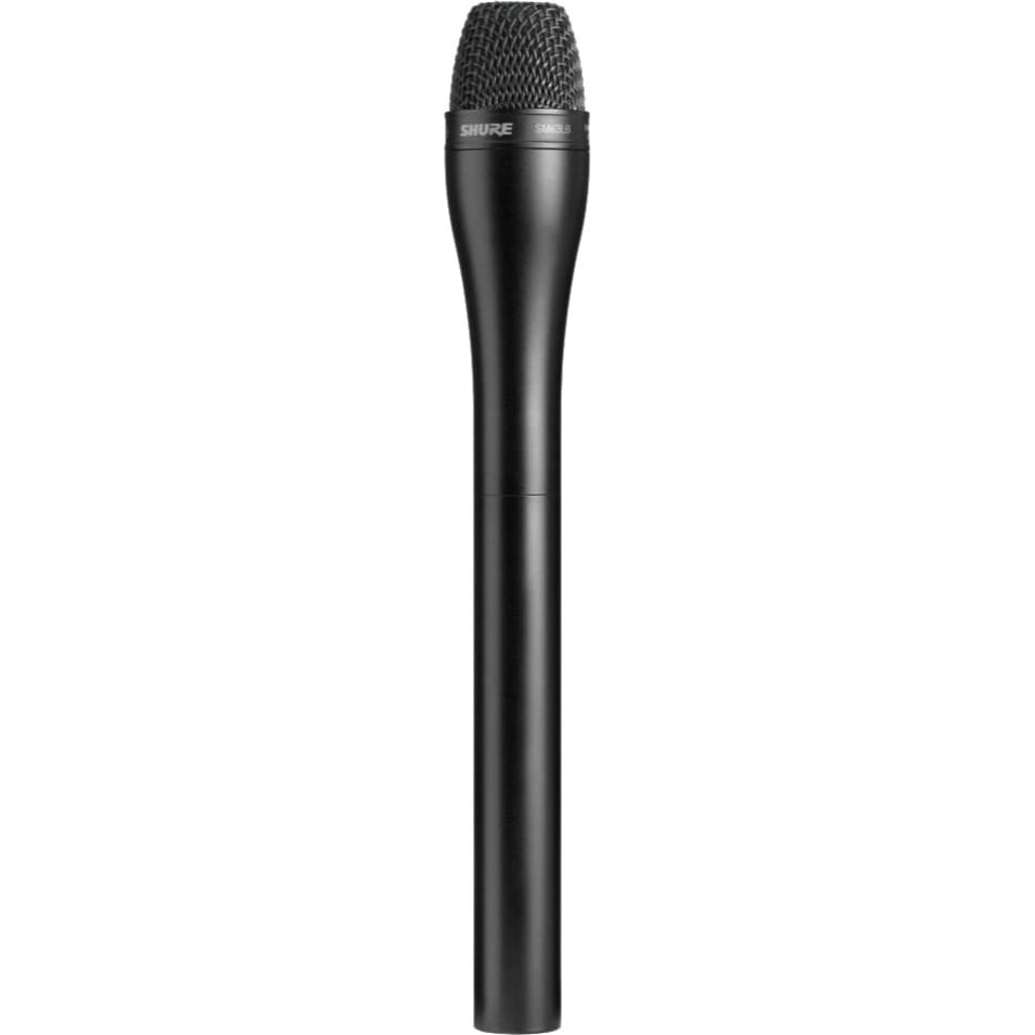 Shure SM63LB Omnidirectional Dynamic Handheld Microphone with Extended Handle (Black)