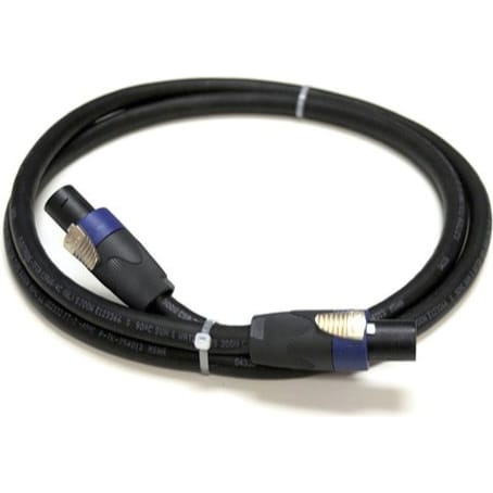 Whirlwind NL4-002 MultiLine Speaker Cable NL4 SpeakOn Connectors (2')