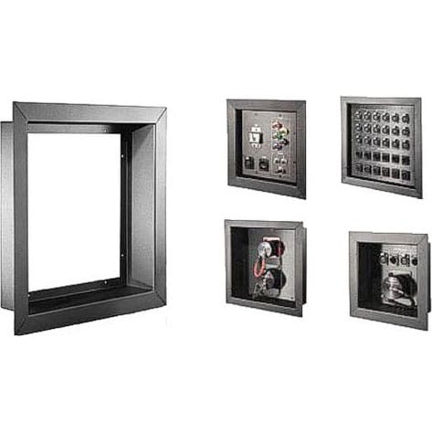 Whirlwind WFF12x12x1B Flush Mount Wall Frame for a 12" x 12" x 4" Recessed Electrical Box