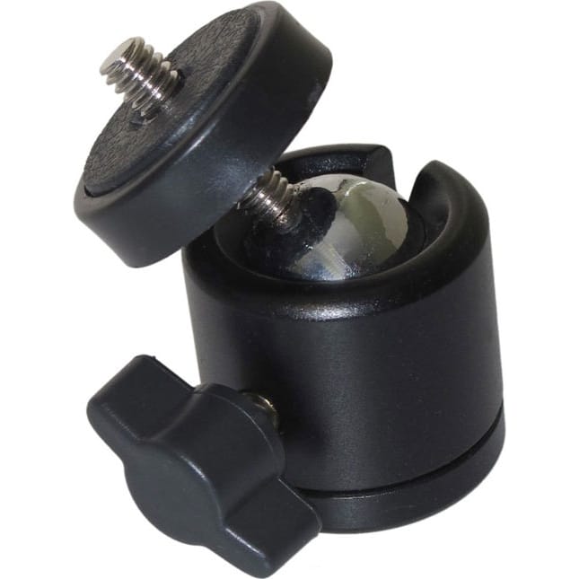 WindTech BH-1 Mini Ball Head for 1/4"-20 and 3/8"-16 Threads