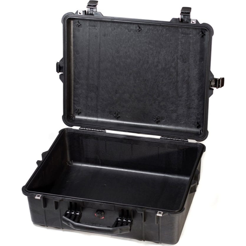 Pelican 1600NF Protector Case without Foam (Black)