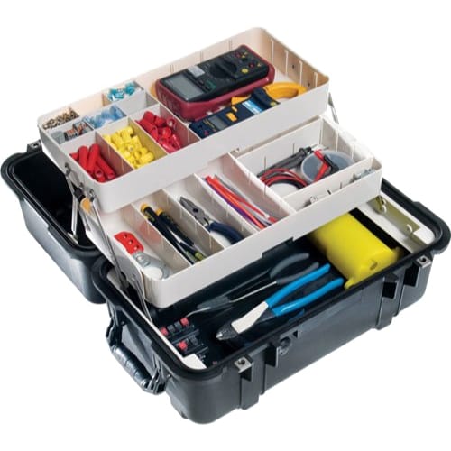 Pelican 1460TOOL Protector Mobile Tool Chest (Black)