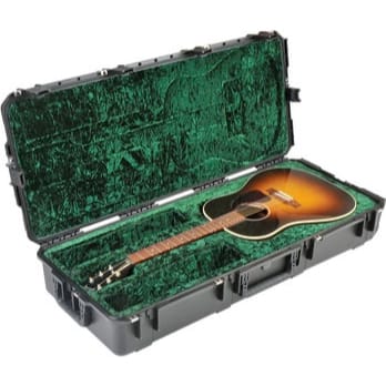 SKB 3i-4217-18 iSeries Waterproof Acoustic Guitar Case with Wheels (Black)