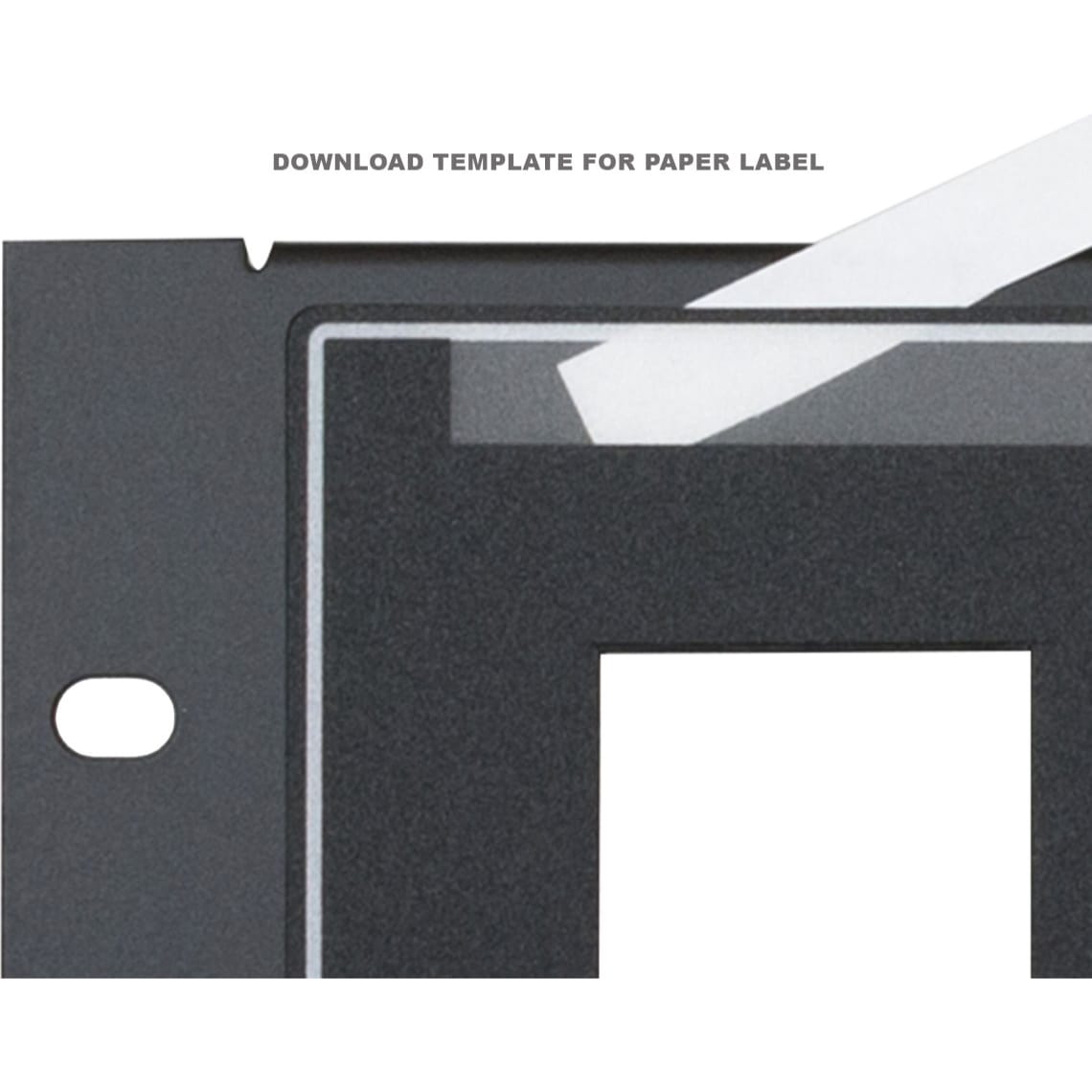 Lowell D9P-ID-3 Decora 9-Hole Rack Mount Panel