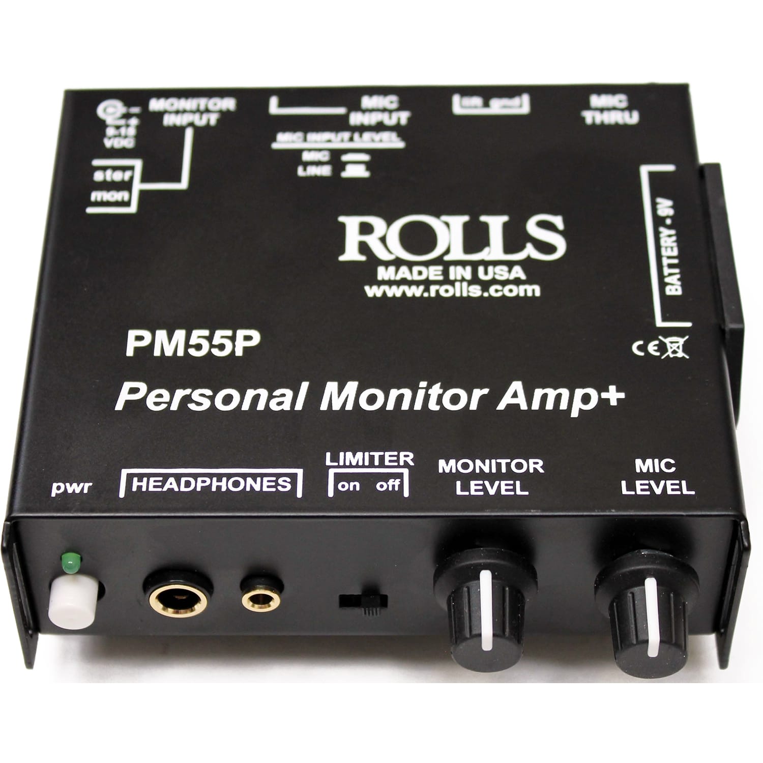 Rolls PM55P Personal Monitor Amplifier with Limiter